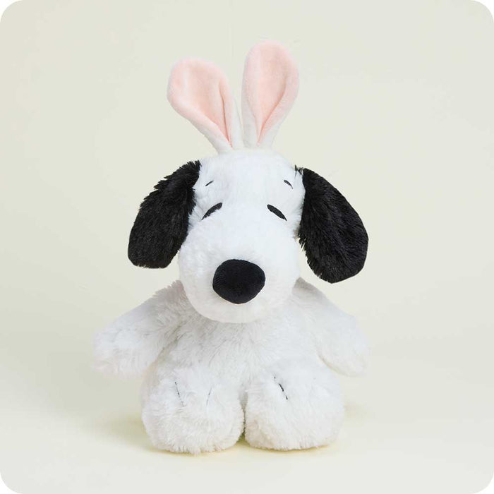 Snoopy Bunny Ears Warmies plush